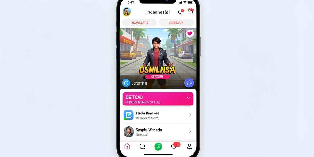 Tampilan antarmuka yang sederhana dan intuitif.