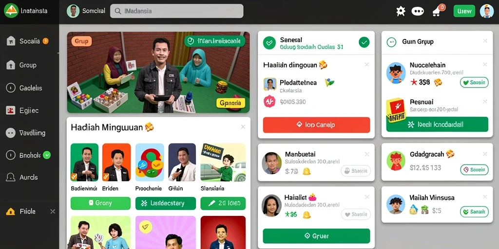 Tampilan menu utama BATA123 yang menarik.