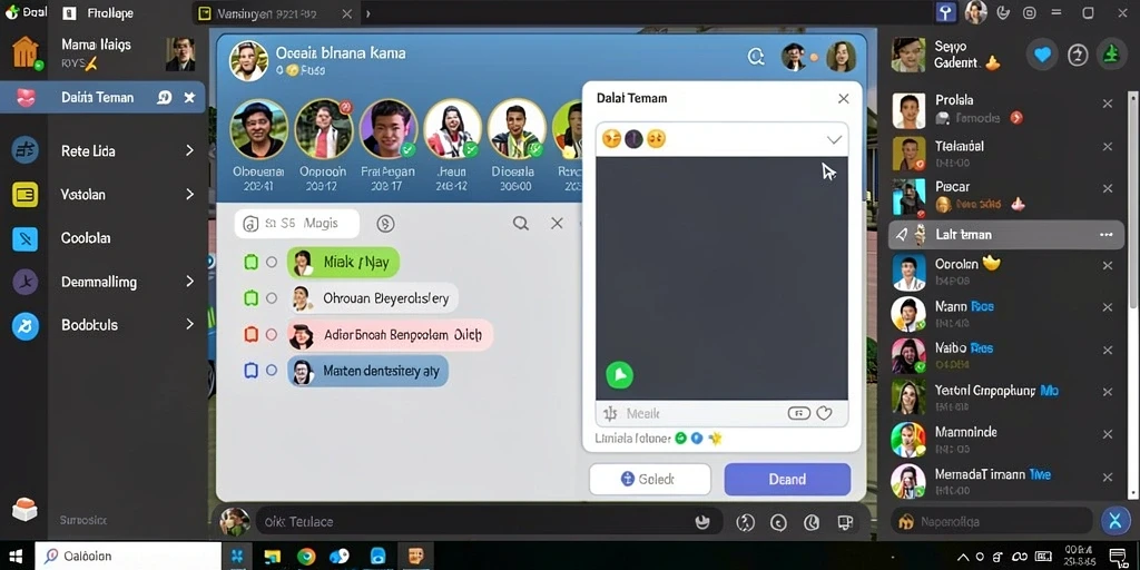 Tampilan antarmuka yang menarik dan intuitif.