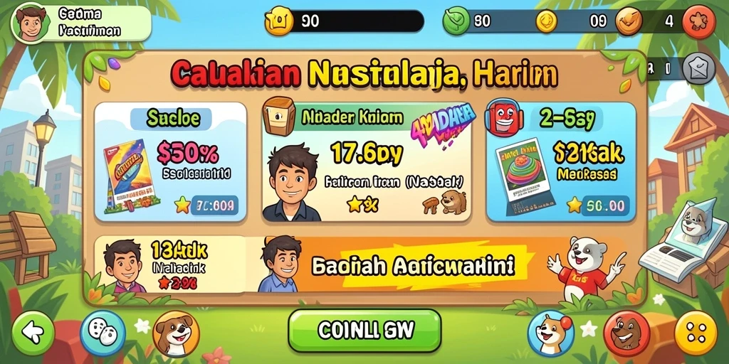 Tampilan antarmuka yang menarik dan intuitif.