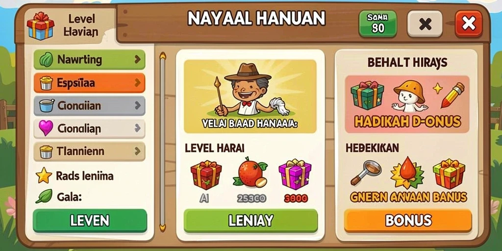 Tampilan antarmuka yang menarik dan mudah digunakan.