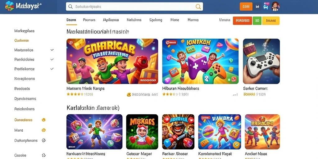 Tampilan menu utama GOGOREJEKI yang menarik.