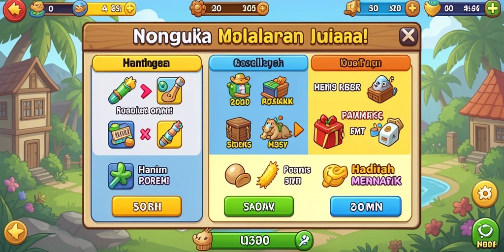 Tampilan antarmuka yang ramah pengguna dan menarik.