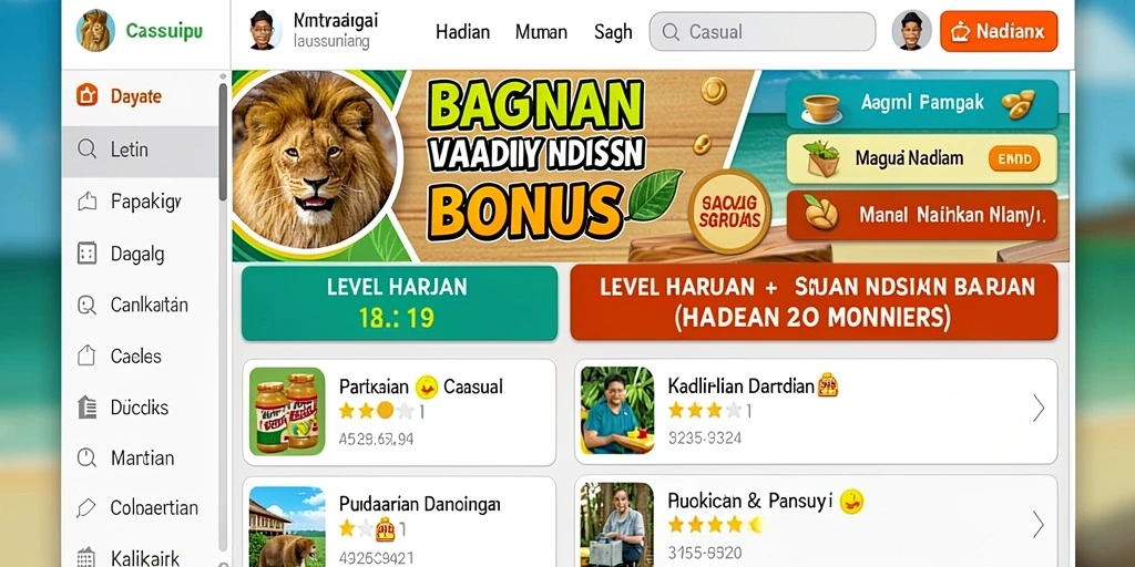 Tampilan antarmuka yang ramah pengguna.