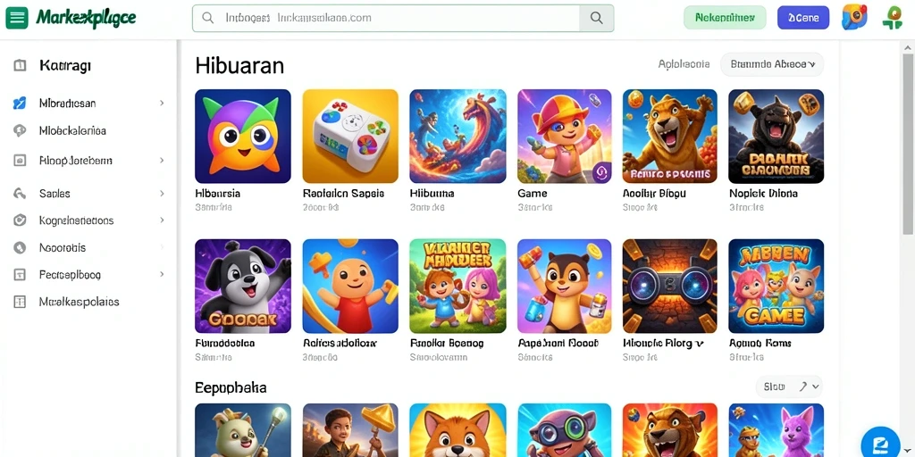 Tampilan antarmuka pengguna yang menarik dan modern.