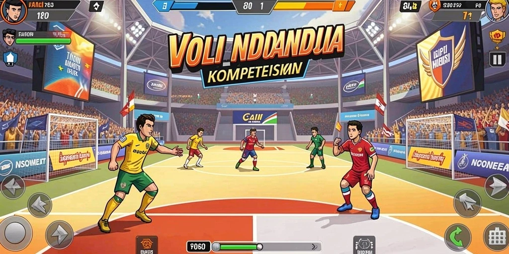 Tampilan awal permainan yang menarik dan intuitif.