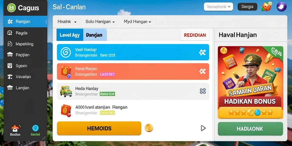 Tampilan antarmuka yang menarik dan mudah digunakan.