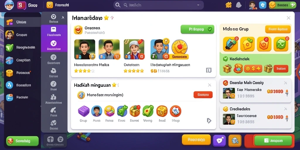Tampilan antarmuka yang intuitif dan menarik.