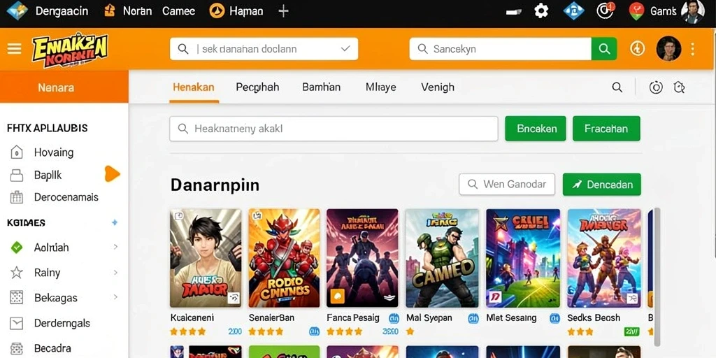Tampilan antarmuka yang menarik dan user-friendly.