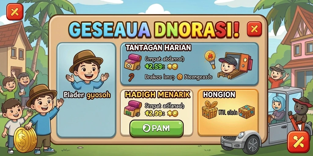 Tampilan antarmuka yang memukau dan mudah digunakan.