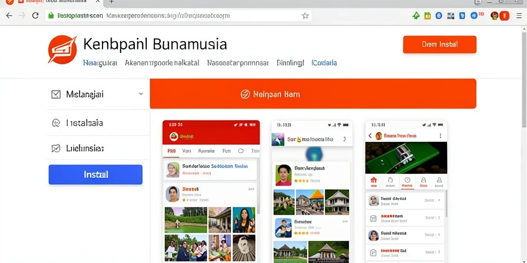 Tampilan antarmuka yang intuitif dan mudah digunakan.